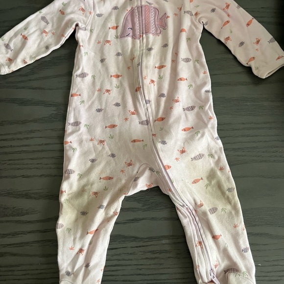 Onesie’s for size 6-9month. All 3 included in price. - Picture 3 of 4